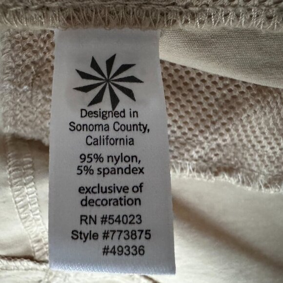 Athleta Dipper Tan Multi Pocket Cargo UPF 50 Low Rise Flare Leg Hiking Pants - Picture 15 of 17